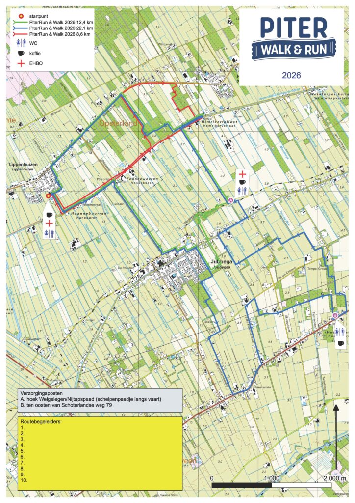 piterrunkaart 2026 versie 2 op 9 december 2025